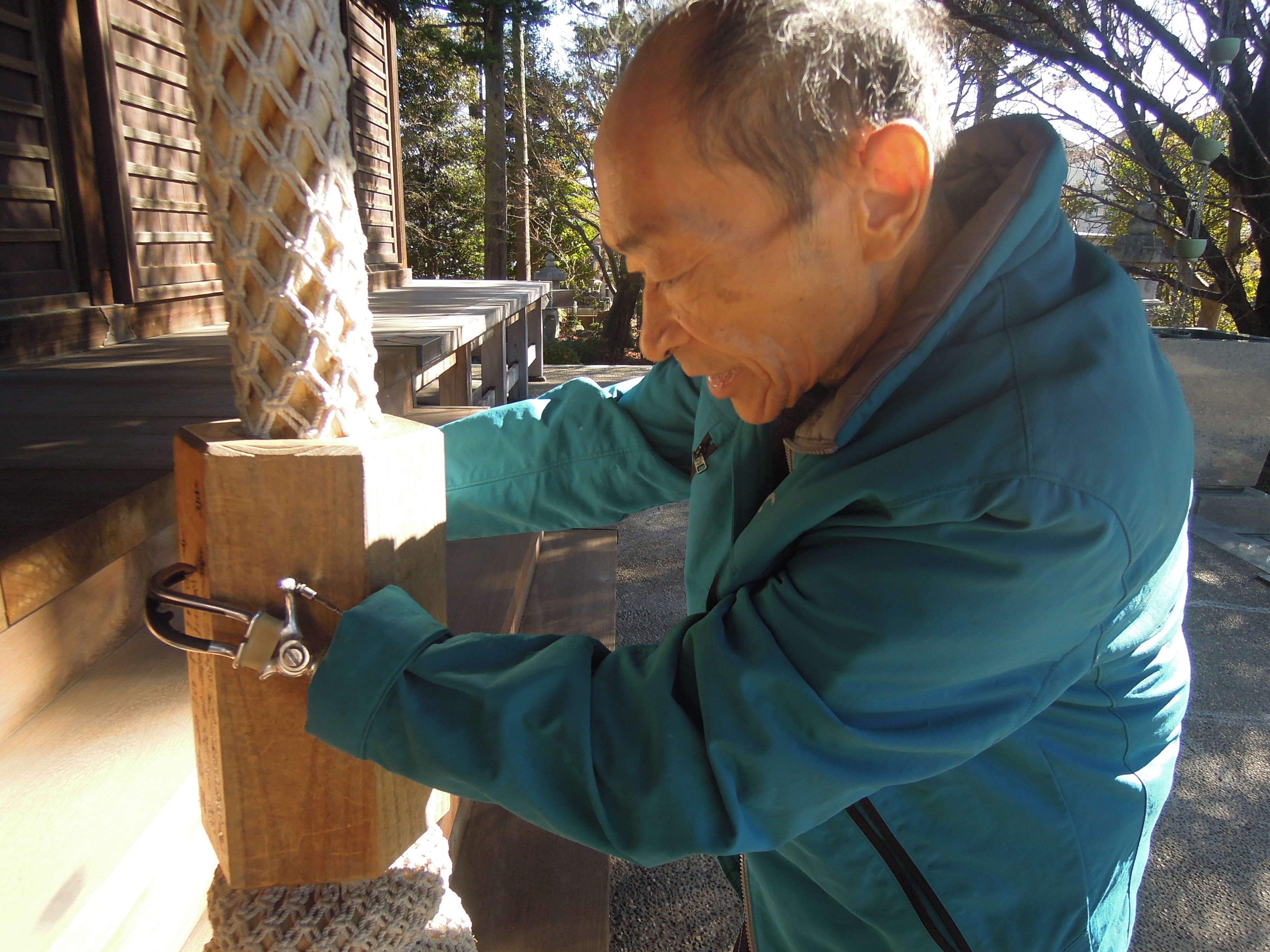 ➃職員さんがプレゼントしてくれた、屠蘇散の入浴剤を入れた屠蘇風呂に入りました…邪気を払い長寿を願ってお正月に呑む薬酒の効果をお風呂でも楽しめるようにと作られたものだそうです。