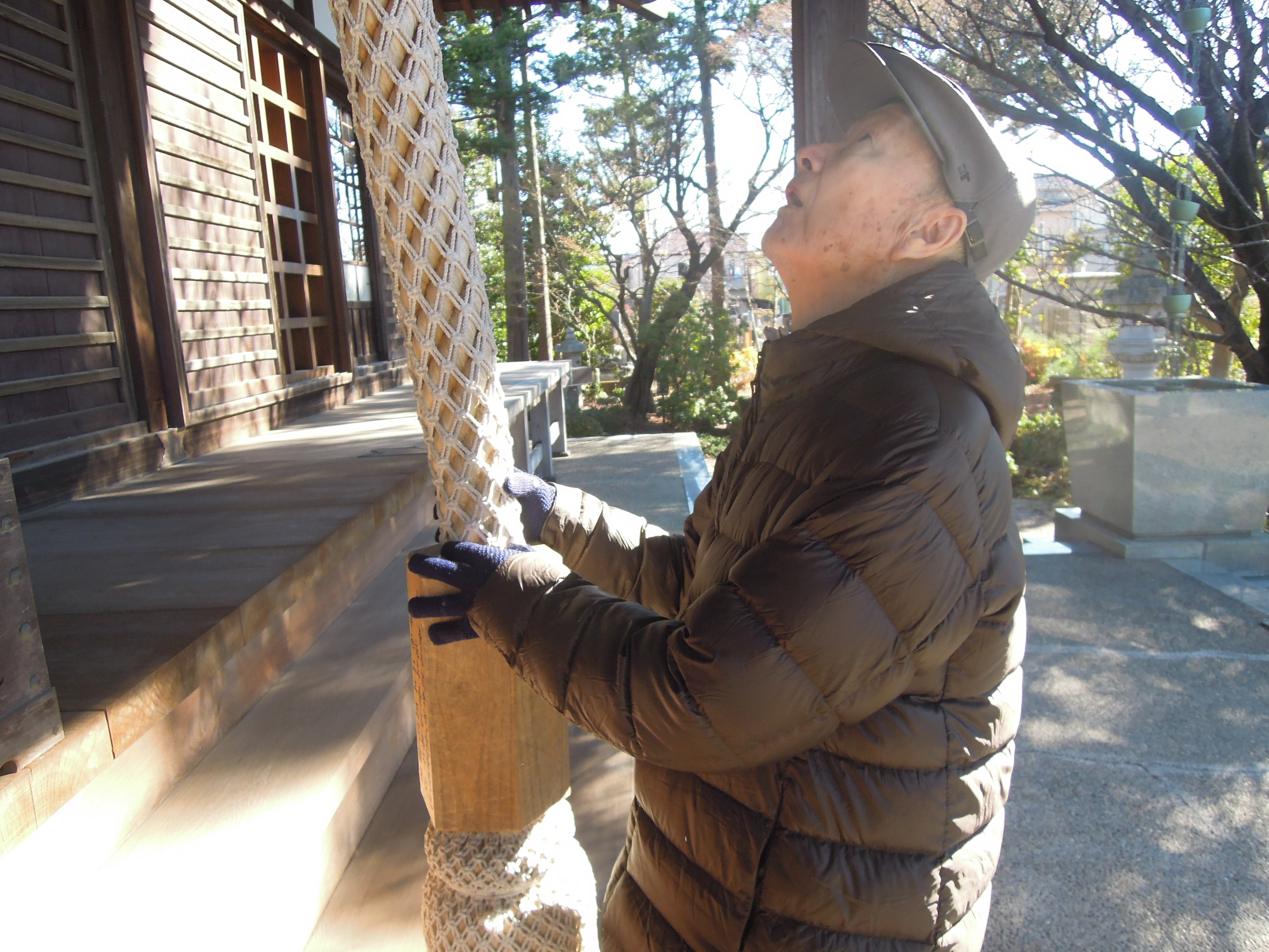 ➃職員さんがプレゼントしてくれた、屠蘇散の入浴剤を入れた屠蘇風呂に入りました…邪気を払い長寿を願ってお正月に呑む薬酒の効果をお風呂でも楽しめるようにと作られたものだそうです。